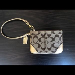 Coach wristlet